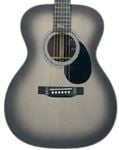 Martin OMJM John Mayer 20th Anniversary Acoustic Guitar with Case Body Angled View